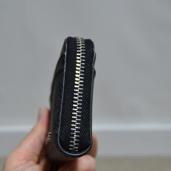 Michael Kors Jet Set Large Black Logo Crossbody Purse & Card Case Wallet Set - Picture 13 of 15